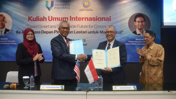 Universitas Budi Luhur & Universiti Pahang Malaysia Kerja Sama Program Mobility